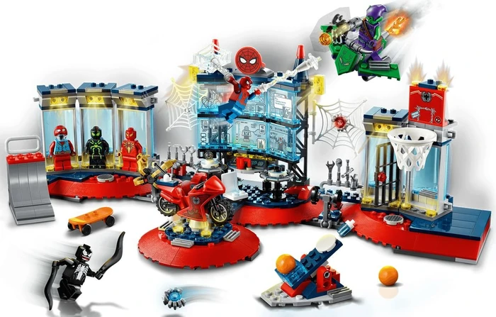 LEGO Marvel Super Heroes Spielset - Angriff auf Spider-Mans Versteck