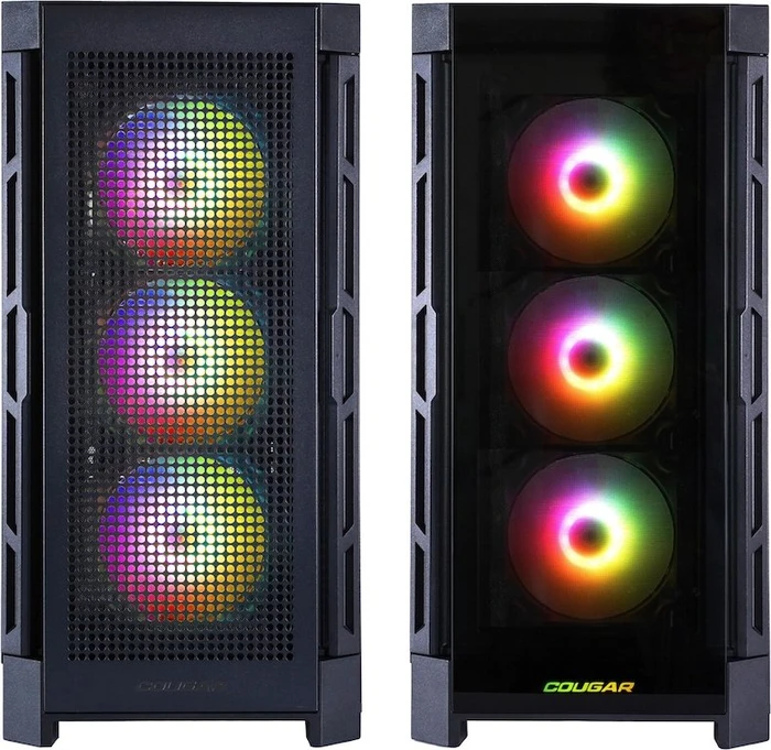Hyrican Cougar Duoface Pro BK 7937, Ryzen 5 9600X, 32GB RAM, 1TB SSD, GeForce RTX 5060