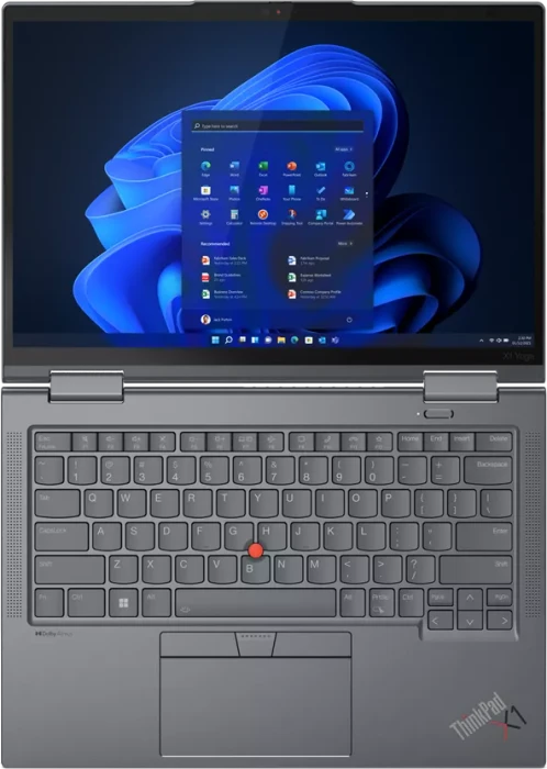 Lenovo ThinkPad X1 Yoga G8, Storm Grey, Core i5-1335U, 16GB RAM, 256GB SSD, DE