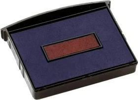 COLOP Ersatz-Stempelkissen E/2300/2, blau/rot, 2er-Pack