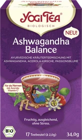 Yogi Tea Ashwagandha Balance Tee Beutel, 17 Stück