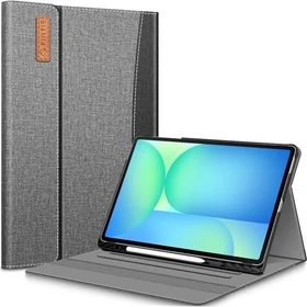Fintie Folio Case für Samsung Galaxy Tab S10 FE+ 13.1", grey black (ESBI005FBM)