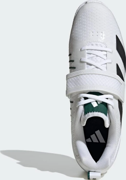 adidas Adipower 3 cloud white/core black/collegiate green