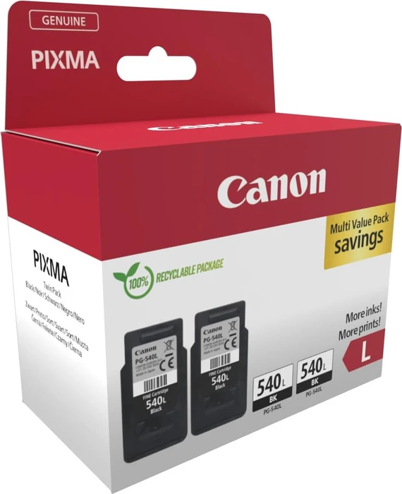 Canon Tinte PG-540L schwarz, 2er-Pack