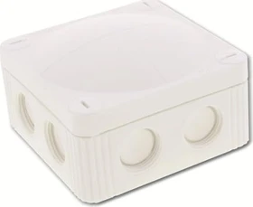 Wiska COMBI 308 WH Abzweigkasten 85x85x51mm, Kunststoff, RAL 9001