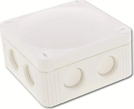 Wiska COMBI 308 WH Abzweigkasten 85x85x51mm, Kunststoff, RAL 9001
