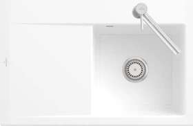 Villeroy & Boch Subway Style 45 Einbau Becken rechts snow white
