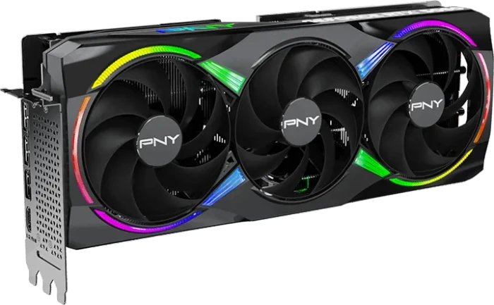 PNY GeForce RTX 5080 ARGB Epic-X RGB Overclocked Triple Fan, 16GB GDDR7, HDMI, 3x DP