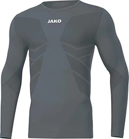 Jako Comfort 2.0 Funktionsshirt langarm stone grey