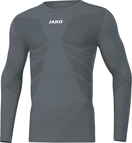 Jako Comfort 2.0 Funktionsshirt langarm stone grey