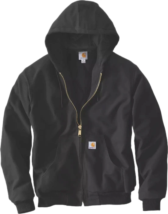 Carhartt Flannel Lined Active J140 Loose Fit Jacke schwarz (Herren)