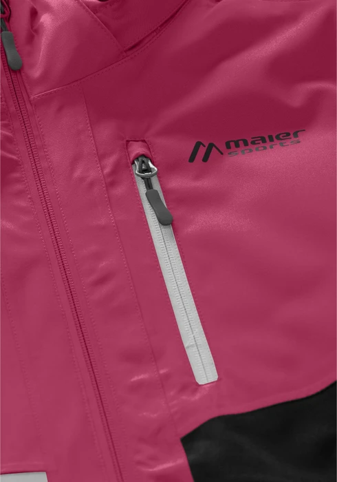 Maier Sports Vidi Skijacke black/rasberry/white (Damen)