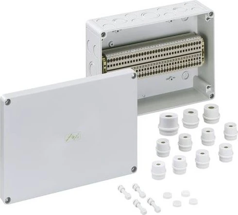 Spelsberg RK 4/34 SL-34x4² Reihenklemmengehäuse, mit Schutzart IP54/IP66, Nennquerschnitt 4 mm²