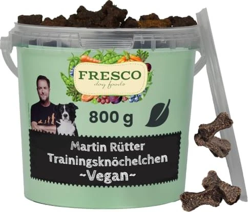 Fresco Dog Martin Rütter Trainingsknöchelchen, Vegan, 800g