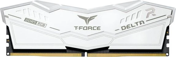TeamGroup T-Force DELTA RGB weiß UDIMM 32GB Kit, DDR5-6400, CL32-39-39-84, X8