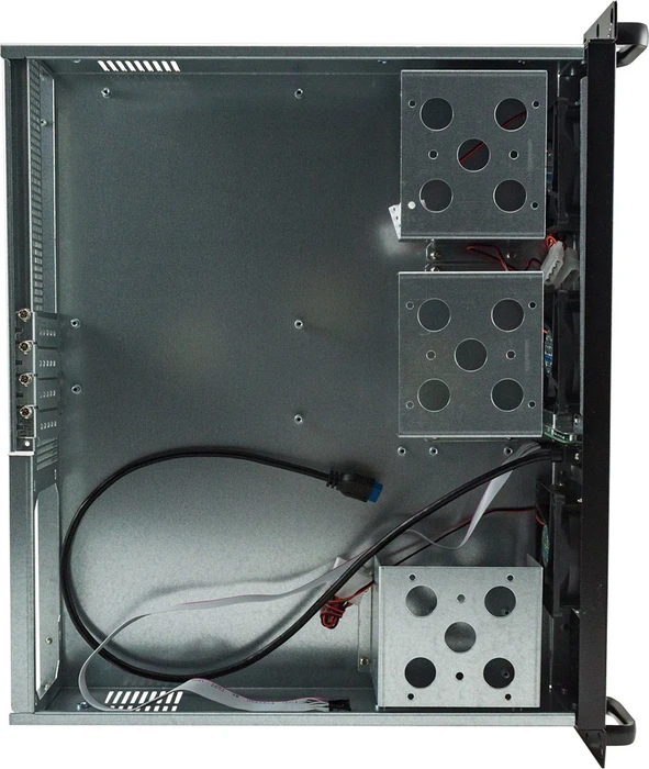 Unykach UK 2129, schwarz/grau, 2HE, ATX