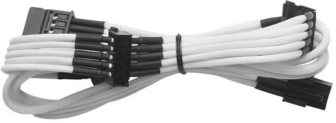 Corsair AX/AXi/CXM/HX/TX-M Sleeved Modular Upgrade-Kit Gen2, weiß