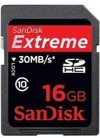 SanDisk Extreme III 16GB, Class 10