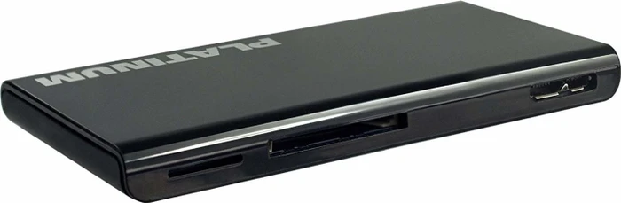 BestMedia Platinum All in One Multi-Slot-Cardreader, USB 3.0 Micro-B [Buchse]