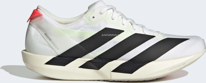 adidas Adizero Adios 9 cloud white/core black/lucid red (Damen)