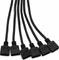 EK Water Blocks EK-D-RGB Splitter Kabel, 5V, 3-Pin, 6-fach, 30cm, schwarz Vorschaubild