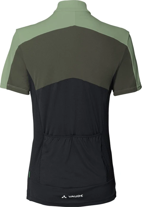 Vaude Matera FZ Trikot kurzarm khaki (Damen)
