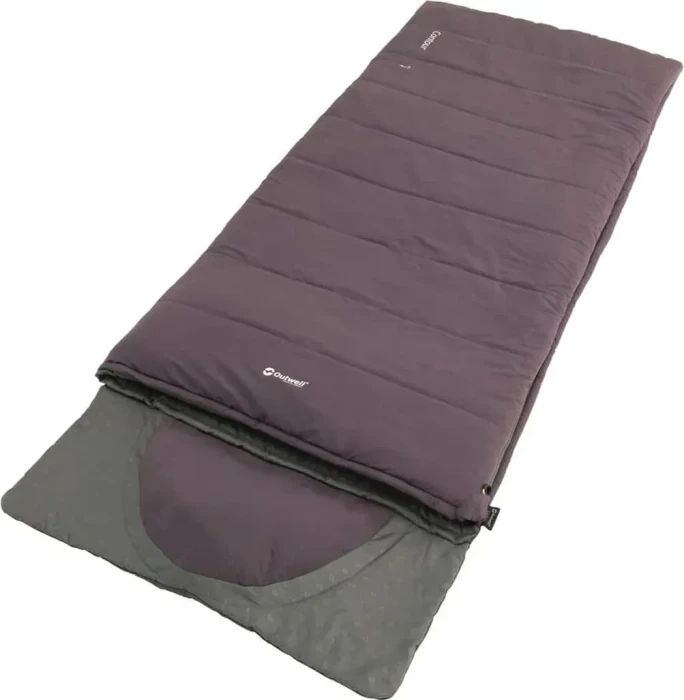 Outwell Contour Zip Rechts Deckenschlafsack violett