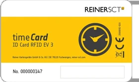 Reiner SCT timeCard Premium Chipkarten, 10 Stück