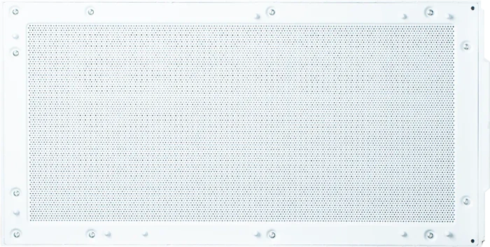 Zalman P50 DS White, Glasfenster