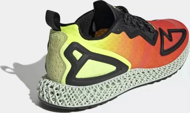 adidas ZX 2K 4D solar yellow/hi-res red/core black (Herren)