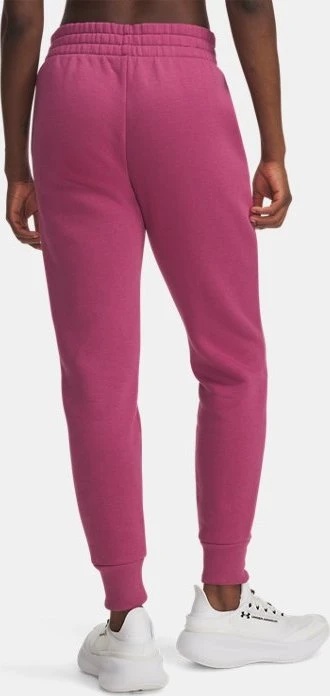 Under Armour Rival Fleece Trainingshose lang fuchsia dusk/white (Damen)