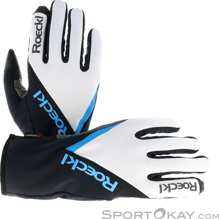 Roeckl Lutry Handschuhe schwarz/weiß (30-620052-9100)