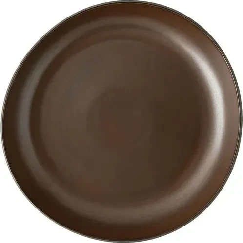 Rosenthal Junto Bronze Steinzeug Teller tief 33cm