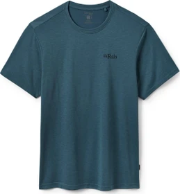 Rab Crimp Logo Funktionsshirt kurzarm orion blue (Herren)