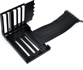 Lian Li Riser Card, inkl. PCI-Slot Blende für O11 Dynamic XL, gewinkelt, PCIe 3.0, 200mm, schwarz