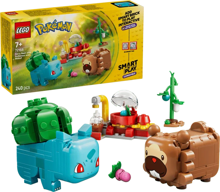 LEGO Pokémon SMART Play - Beerenfete mit Bisasam und Bidiza