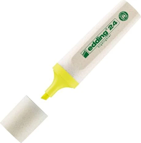 EDDING 24GE - Textmarker, umweltfreundlich, gelb