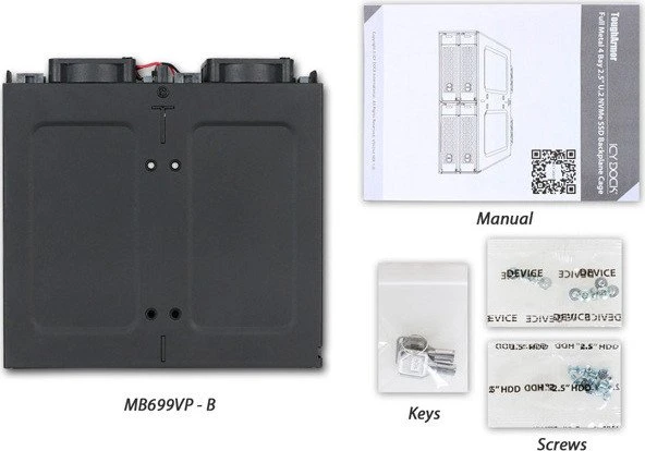 Icy Dock ToughArmor MB699VP-B