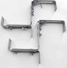 Emsa Vario Universal Blumenkastenhalter aluminium