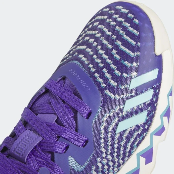adidas D.O.N. Issue #4 purple rush/off white/clear aqua