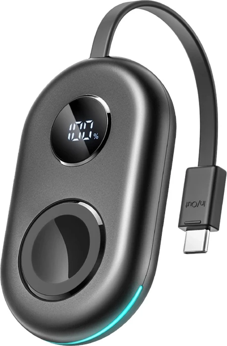 Joyroom Portable Wireless Watch Charger 2500mAh schwarz