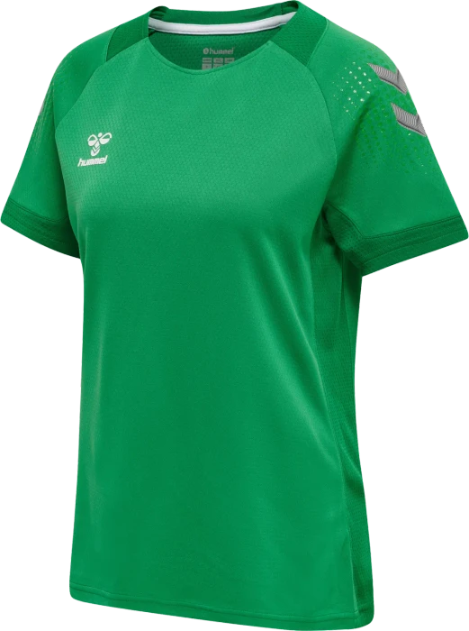 hummel Lead Poly Trikot kurzarm jelly bean (Damen)