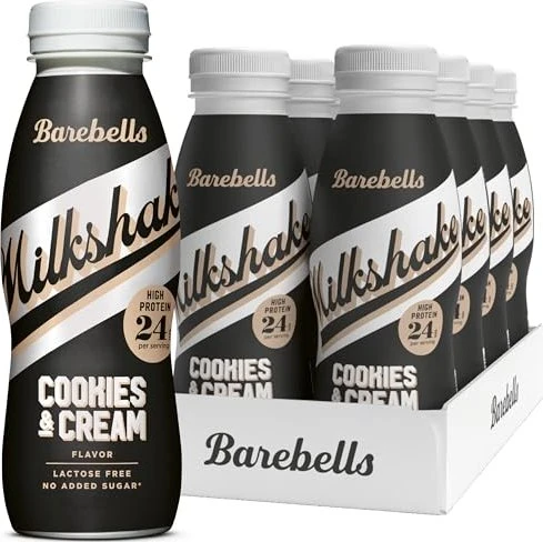 Barebells Cookies & Cream Milkshake 2.64l (8x 330ml)