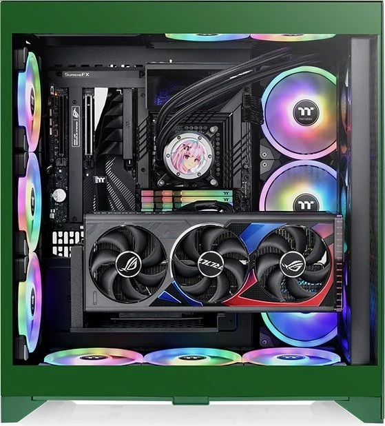 Thermaltake CTE E660 MX Racing Green, grün, Glasfenster