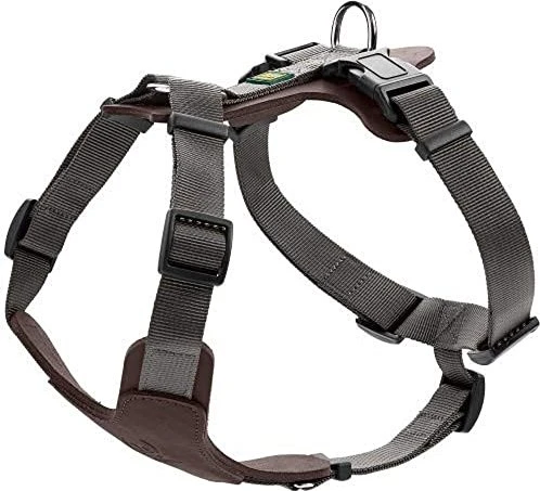 Hunter Aalborg Mixed Hundegeschirr, M-L, dunkelbraun (68275)