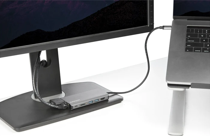 StarTech USB-C Multiport-Adapter Space Grey, USB-C 3.0 [Stecker]