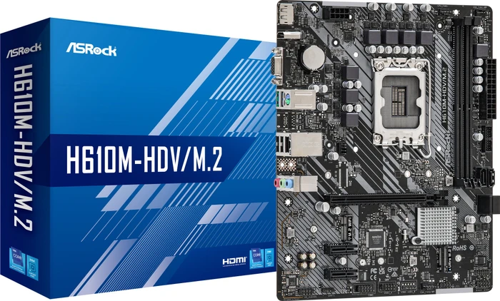 ASRock H610M-HDV/M.2 (Intel 1700)