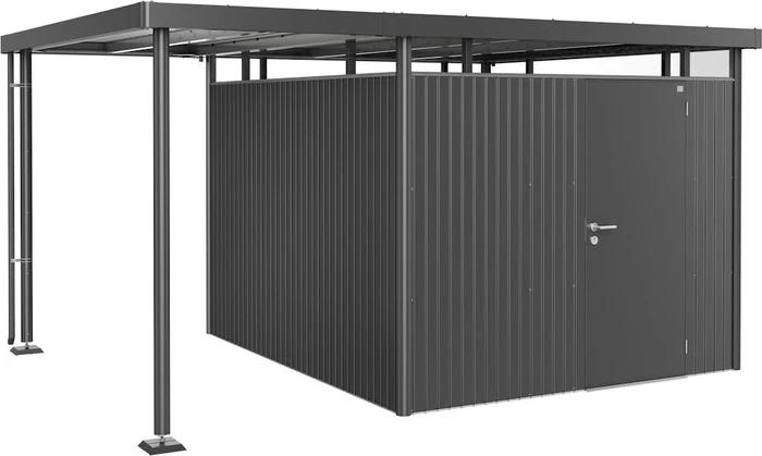 Biohort Seitendach S für Gerätehaus HighLine H5 dunkelgrau-metallic
