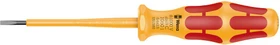 Wera Kraftform Plus Serie 1000 VDE 1060 i Schlitz Schraubendreher, 2.5x80mm