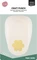 Vaessen Creative Hebel-Motivstanzer Super Jumbo, Blume Clio, gold/weiß, 75x69mm Vorschaubild